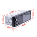 Single Din Touchscreen Radio Bluetooth Car Stereo 4 Inch FM + Rear View Camera
