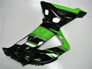 Fairing Injection Plastic Kit Green W/Bolt Kit Fit For Kawasaki Zx6R 13-18 Generic