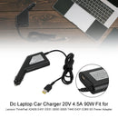 Universal PD65W + QC18W 11-15V Type C Laptop Car Charger Power Supply Adapter