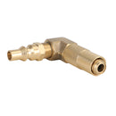 Low Pressure 1/4" RV Quick Connect Elbow Adapter Fitting For Blackstone 17"&22"