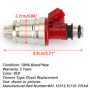 1PCS Fuel Injectors JS28-2 8970795320 Fit Isuzu Amigo Pickup Rodeo 2.6L Generic