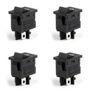 R13-73A Boat Rocker Switch 4Pin 2 Position DPST ON-OFF 6A/250VAC 10A/125VAC