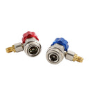 Ac R134A Adapters Quick Couplers With Can Tap Valve Kit Adjustable R134A Adapte