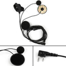 Race PTT Motorcycle Helmet Way Radio Headset Two Tactical For Kenwood Baofeng