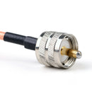 5x 20cm RG142 Cable PL259 UHF Male To UHF Male For Car Radio Antenna Pigtail 8in