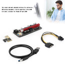 009S Plus PCI-E Riser Card PCI Express 1X to 16X Adapter USB 3.0 Data Cable