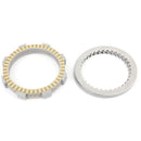 Clutch Kit Iron& Friction Plates for Kawasaki KX80 KX85 KX100 1998-2018 Generic