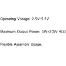 5x PAM8403 5V Power Audio Amplifier Board 2 Channel 3W Volume Control/ USB Power