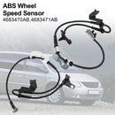 2 x ABS Wheel Speed Sensor Front Left & Right for Chrysler Grand Voyager 1999-08 Generic