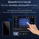 7" 1Din Telescopic Touch Screen Car Radio Stereo MP5 Player BT/USB/AUX w Camera