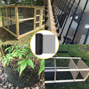 15.7IN Plastic Chicken Fence Floral Netting Mesh Garden Patio Protective Net