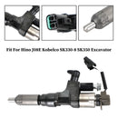 1984-2018 Hino J08E Kobelco 3.8 4.7 Diesel 1PCS Fuel Injectors 095000-6593