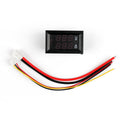 5Pcs DC 100V 10A Volt Meter Ammeter LED Amp Dual Digital Gauge Blue + Red