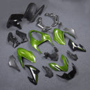 Fairing Fit for Kawasaki Z900 2017-2019 Silver Green Injection Plastic Bodywork Generic