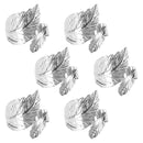 6-12PCS Napkin Rings Flower Napkin Holder Napkin Buckle