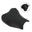 Rider Passenger Seat Front Rear Cushion Black Green  Fit For Kawasaki Ninja Z900 17-24