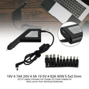 Universal PD65W + QC18W 11-15V Type C Laptop Car Charger Power Supply Adapter