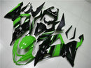 Fairing Injection Plastic Kit Green W/Bolt Kit Fit For Kawasaki Zx6R 13-18 Generic