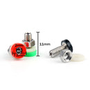20 Pcs 5 Color Brass 2mm Banana Socket Jack for 2mm Banana Plug