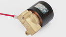 1/4" DC 12V Brass Normally Closed Electric Solenoid Valve BSP Gas Water Air N/C