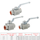 Hydraulic Valve KHB Ball Valve 1/4"/3/8"/1/2"NPT High Pressure Ball Valve