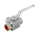 3 Way Hydraulic Ball Valve 1/4"/3/8"/1/2" NPT Female High Pressure Ball Valve