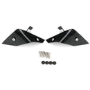 Top Side Wing Windshield Air Deflector For Honda Crf1100L 20+ Made Of Plastic Red Generic