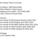 Air Filter Cleaner For VT750 Shadow Spirit 07-14 Phantom VT750CA Aero RS Generic