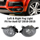 AUDI Q7 2010-2015 Front Right & Left Bumper Halogen Fog Light Fog Lamp
