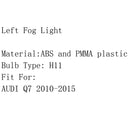 AUDI Q7 2010-2015 New Front Left Bumper Halogen Fog Light Fog Lamp