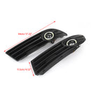PAIR LED Fog Light Lamp Grille+Wiring Harness Kit Set For VW POLO 2005-2009 Generic