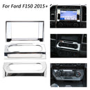 Car Console Center Dashboard Cover Trim Frame Kit For Ford F150 2015-2018 Generic