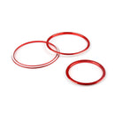 7pcs Air Vent Outlet Ring Cover Trim For Mercedes Benz C Class W205 14-2015 Generic