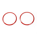 Pair Interior Rear Roof Speaker Sound Ring Trim Cover For Jeep Wrangler 07-16