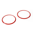 Pair Interior Rear Roof Speaker Sound Ring Trim Cover For Jeep Wrangler 07-16 Generic