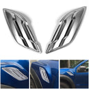 2PCS ABS Car Air Intake Flow Vent Side Cover Fit For Ford F150 2018+ Generic