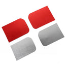 2PCS Aluminum Rear Bumper Sticker Cover Kit Trim For Wrangler JL 2018+