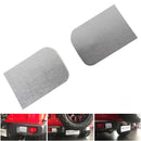 2PCS Aluminum Rear Bumper Sticker Cover Kit Trim For Wrangler JL 2018+ Generic