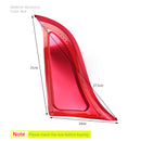 Rear Accessories Trunk Panel Plate Tailgate Trim For Ford Mustang 2015-2018 Red Generic