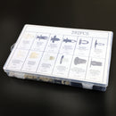 292PCS Fender Door Hood Bumper Trim Clips Body Retainer Assortment & Screwdriver