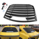 Rear Window Louver Sun Shade Cover ABS Fits 13-19 BRZ FR-S Toyota 86 T-Style Generic