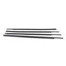 4PCS Window Moulding Weatherstrip Seal Belt For 2007-2019 Toyota Tundra CrewMax Generic