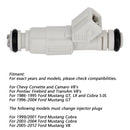 1PCS NEW 36lb Fuel Injectors For Ford GM LS1 LT1 5.0L 5.7L 380cc 0280155737 Generic