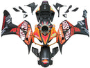 Fairings 2006-2007 Honda CBR 1000 RR Black Valentino Rossi   Generic