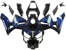Fairings 2003-2004 Honda CBR 600 RR Black & Blue Flame  Generic