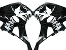 Fairings 2005-2006 Honda CBR 600 RR White & Black Tribal  Generic