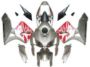 Fairings 2005-2006 Honda CBR 600 RR Silver & Red Tribal  Generic