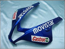 Fairings 2007-2008 Honda CBR 600 RR Blue & Green Movistar  Generic