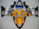 Fairings 2001-2003 Honda CBR 600 F4i Yellow No.46 Azzurro  Generic