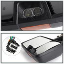 Amber LED Signal Power+Heated Towing Mirrors For 2007-2013 Silverado Sierra Generic